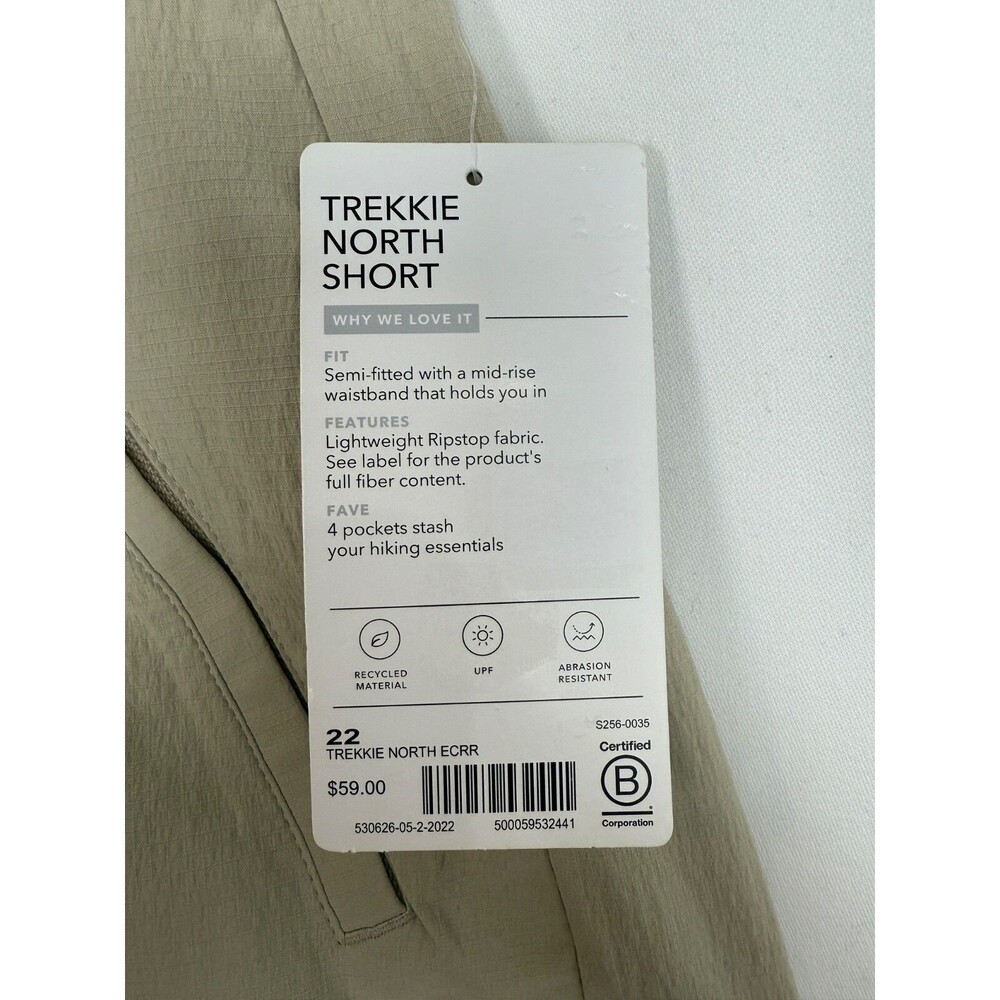NWT Athleta Trekkie north shorts Size‎ 22 hiking athletic - Picture 15 of 16